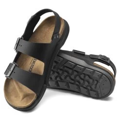 Birkenstock Men's Milano CT Oiled Leather In Black -Style Walk Shop 1018426 511w 3 1100x