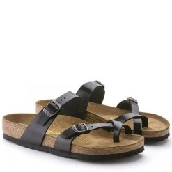 Birkenstock Mayari Birko-Flor Graceful In Licorice -Style Walk Shop 1 0 1063 birkenstock womens mayari graceful black licorice 171391 03 1100x