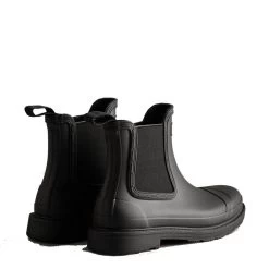 Hunter Women's Commando Chelsea Boots In Black -Style Walk Shop 20220114165927 prod ss22 org wfs1018rma blk 3 1100x