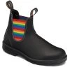 Blundstone Women's Original 2105 In Black With Rainbow Elastic And Contrast Stitching -Style Walk Shop 2105 2 1 1100x