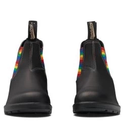 Blundstone Women's Original 2105 In Black With Rainbow Elastic And Contrast Stitching -Style Walk Shop 2105 4 1 1100x