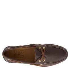 Sperry Men's Gold Cup Authentic Original 2-Eye Boat Shoe In Brown -Style Walk Shop 219493 top 1 1100x