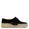 Clarks Women's Wallabee Cup In Black Nubuck -Style Walk Shop 26158156 1343 1 1100x