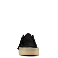 Clarks Women's Wallabee Cup In Black Nubuck -Style Walk Shop 26158156 1343 3 1100x