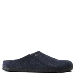 Birkenstock Men's Zermatt Shearling Wool Felt In Dark Blue