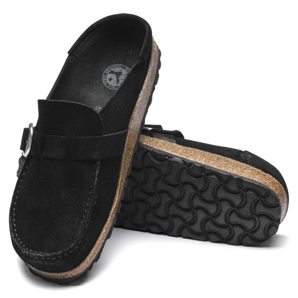 Birkenstock Buckley Suede Leather In Black (Narrow Width) 5 Birkenstock Buckley Suede Leather In Black (Narrow Width) - Image 3