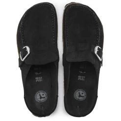 Birkenstock Buckley Suede Leather In Black (Narrow Width) 9 Birkenstock Buckley Suede Leather In Black (Narrow Width) -Style Walk Shop BI 1017826 2073 4 1100x