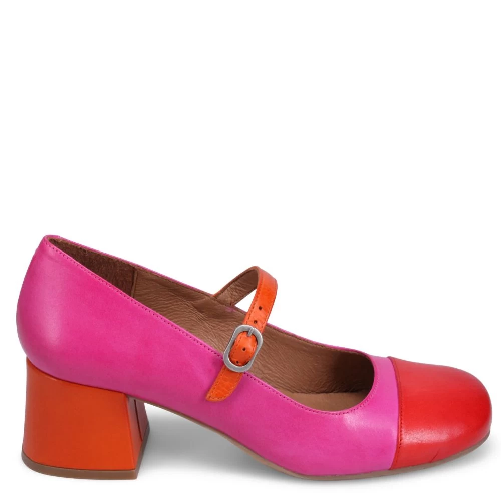 Miz Mooz Women's Stafford In Scarlet/Fuchsia/Orange 3 Miz Mooz Women's Stafford In Scarlet/Fuchsia/Orange