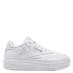 Reebok Reebook Women's Club C Extra In Cloud White/Cloud White/Pure Grey 3