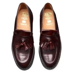 Solovair Tassel Loafer In Burgundy Rub-Off -Style Walk Shop SV 1022 BUR 120 4 1100x