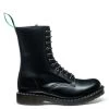Solovair 11 Eye Zip Derby Boot In Black Hi-Shine -Style Walk Shop WhatsAppImage2022 10 04at11.40.00AM 1100x