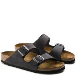Birkenstock Arizona Oiled Leather In Black -Style Walk Shop b i birkenstock arizona oiled leather black 552113 3 1100x