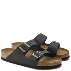 Birkenstock Arizona Softbed Oiled Leather In Black 8 Birkenstock Arizona Softbed Oiled Leather In Black -Style Walk Shop b i birkenstock arizona softbed oiled leather black 752481 3 1100x