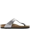 Birkenstock Gizeh Birko-Flor In Silver 1 Birkenstock Gizeh Birko-Flor In Silver -Style Walk Shop b i birkenstock gizeh birk flor silver 43853 1 1100x