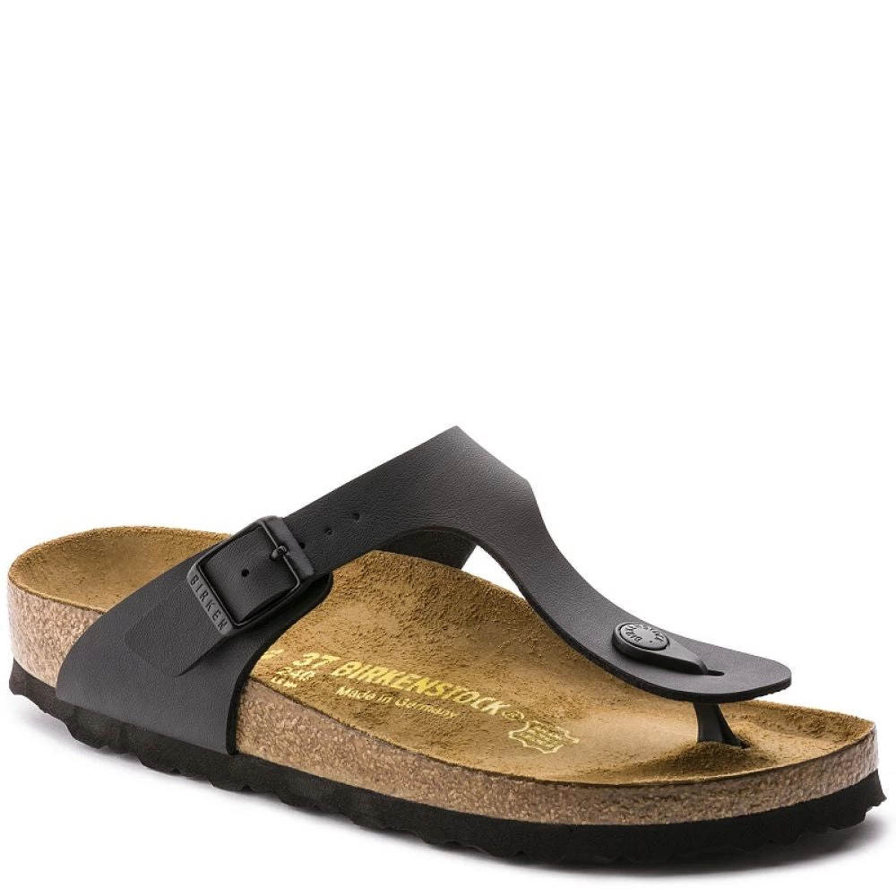 Birkenstock Gizeh Birko-Flor In Black 4 Birkenstock Gizeh Birko-Flor In Black - Image 2