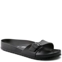 Birkenstock Women's Madrid EVA In Black (Narrow Width) -Style Walk Shop b i birkenstock madrid eva black 128163 2 1100x