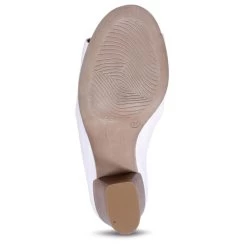 Bueno Women's Cara Heeled Sandal In White -Style Walk Shop bu cara wht 1196 4 1100x