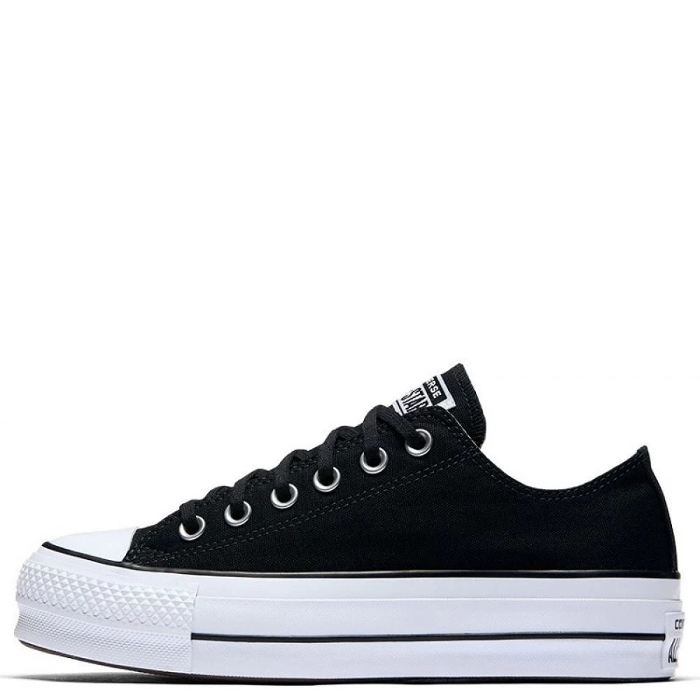 Converse Women's Chuck Taylor All Star Lift Low Top In Black 5 Converse Women's Chuck Taylor All Star Lift Low Top In Black - Image 3