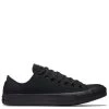 Converse Chuck Taylor All Star Mono Canvas Low Top In Black Monochrome