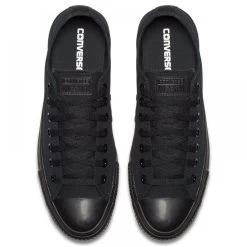 Converse Chuck Taylor All Star Mono Canvas Low Top In Black Monochrome -Style Walk Shop c o converse chuck taylor all star monochrome canvas low top black m5039 4 1 1100x