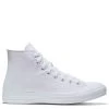 Converse Chuck Taylor All Star Mono Canvas High Top In White Monochrome