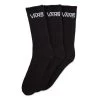 Vans Classic Crew Sock In Black (Large)