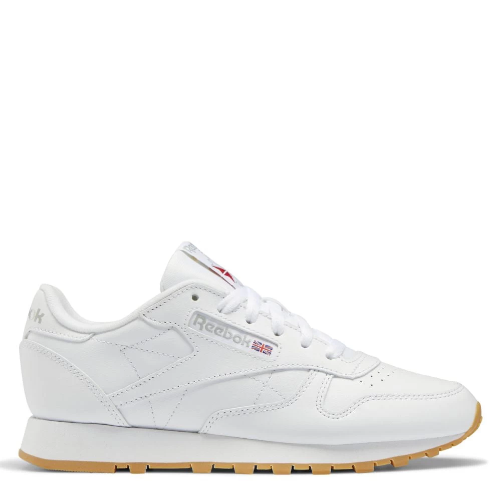 Reebok Women's Classic Leather In Ftwr White/Pure Grey 3/Reebok Rubber Gum-03 3 Reebok Women's Classic Leather In Ftwr White/Pure Grey 3/Reebok Rubber Gum-03