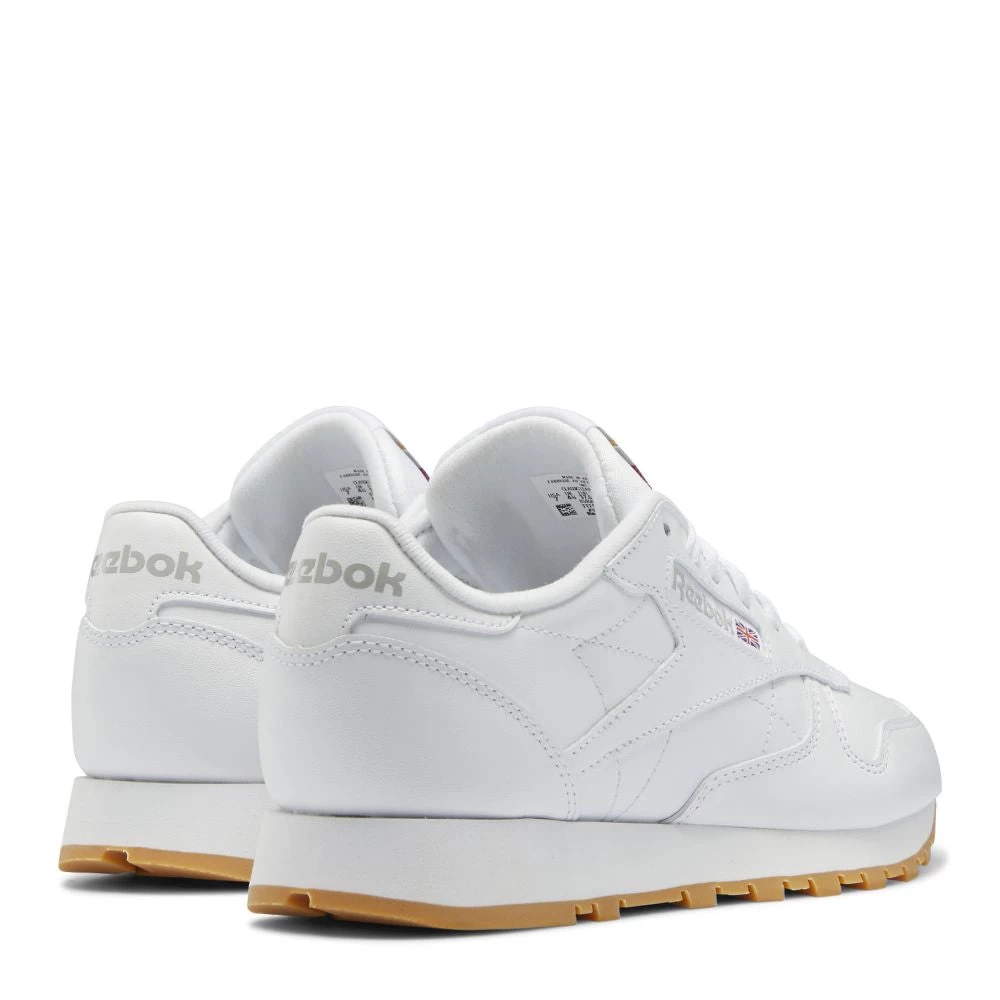 Reebok Women's Classic Leather In Ftwr White/Pure Grey 3/Reebok Rubber Gum-03 6 Reebok Women's Classic Leather In Ftwr White/Pure Grey 3/Reebok Rubber Gum-03 - Image 4