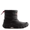 Hunter Women's Intrepid Insulated Short Snow Boots In Black -Style Walk Shop ht wfs2108wwu 1067 1 1100x