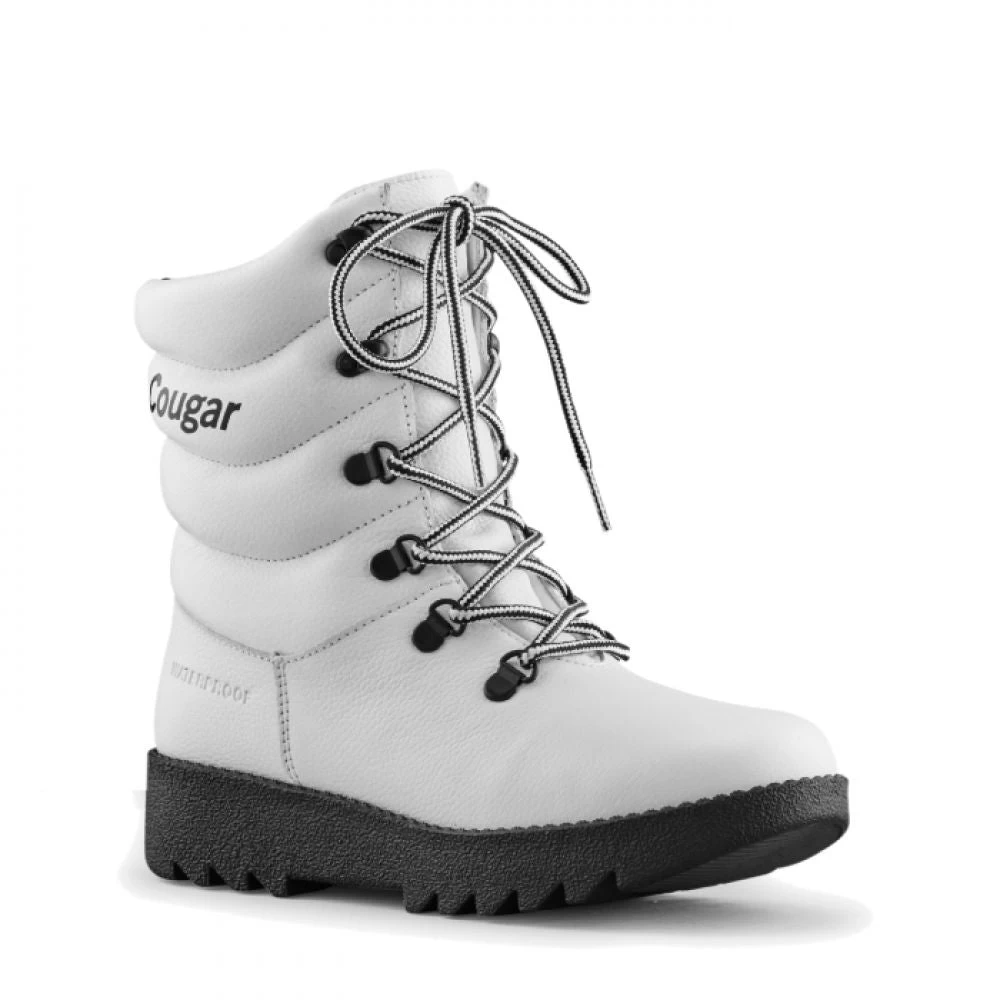Cougar Women's Original Pillow Boot In White 4 Cougar Women's Original Pillow Boot In White - Image 2