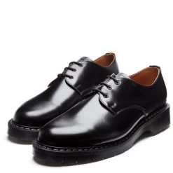 Solovair Gibson Shoe In Black Hi-Shine -Style Walk Shop s3995bkg 100 3 1100x