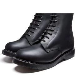 Solovair 8 Eye Derby Boot In Black Greasy -Style Walk Shop s8551bgg 105 3 1100x