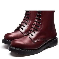 Solovair 8 Eye Derby Boot In Oxblood Hi-Shine 7 Solovair 8 Eye Derby Boot In Oxblood Hi-Shine -Style Walk Shop s8551oxg 104 3 1100x