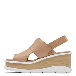 Sorel Women's Joanie III Slingback Wedge Sandal In Honest Beige/White -Style Walk Shop so 1999431246 2128 3 1100x