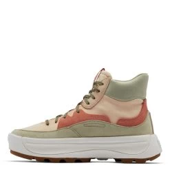 Sorel Women's ONA 530 Mid Sneaker In Nova Sand/Paradox Pink -Style Walk Shop so 2009001260 2097 3 1100x