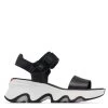 Sorel Women's Kinetic Y-Strap High Sandal In Black/White 1 Sorel Women's Kinetic Y-Strap High Sandal In Black/White -Style Walk Shop so 2030461010 2129 1 1100x