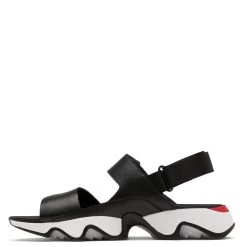 Sorel Women's Kinetic Impact II Sling Low Sandal In Black/Sea Salt -Style Walk Shop so 2039991010 2133 3 1100x