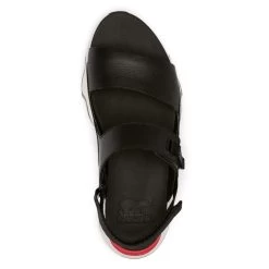 Sorel Women's Kinetic Impact II Sling Low Sandal In Black/Sea Salt -Style Walk Shop so 2039991010 2133 4 1100x