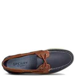 Sperry Men's Authentic Original 2-Eye Wild Horse Boat Shoe In Navy/Sonora -Style Walk Shop sts21718 top 1100x