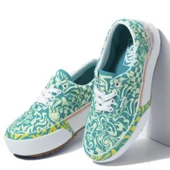 Vans Women's Era Stacked In Wavy Daze Tile Blue -Style Walk Shop vn 0a4btoce5 4250 4 1100x